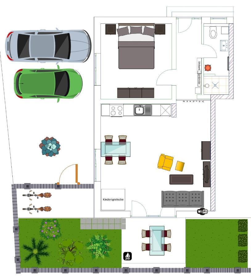 Ferienwohnung Andergasse นอยชตัดท์ อัน แดร์ ไวน์ชตราเซอ ภายนอก รูปภาพ